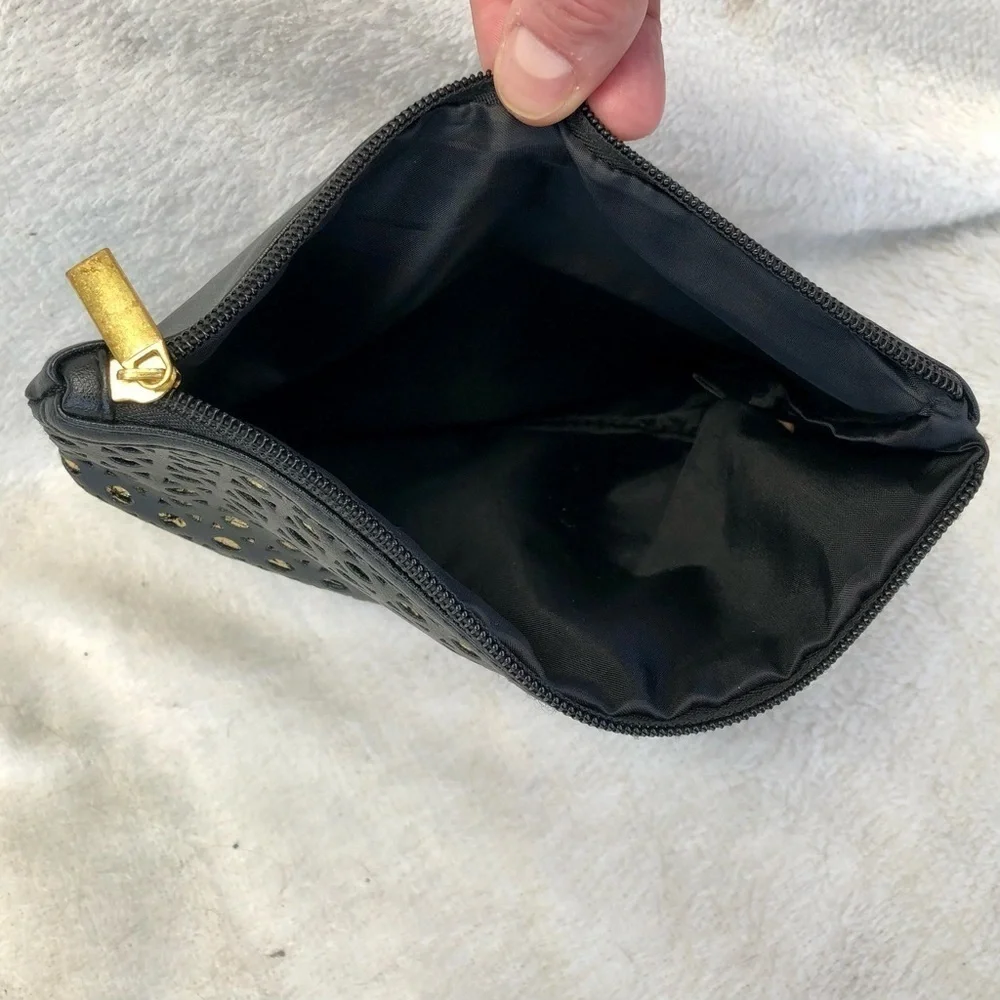 Gold Metallic Clutch Bag